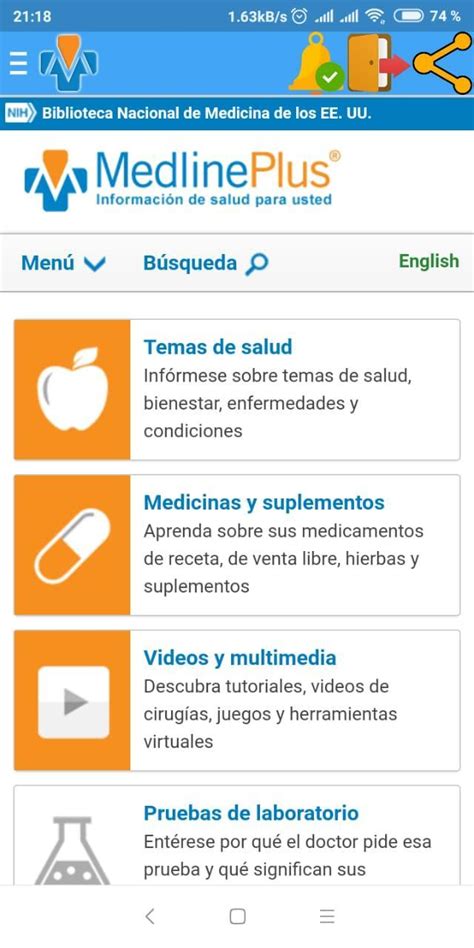 Medlineplus En Español Apk للاندرويد تنزيل