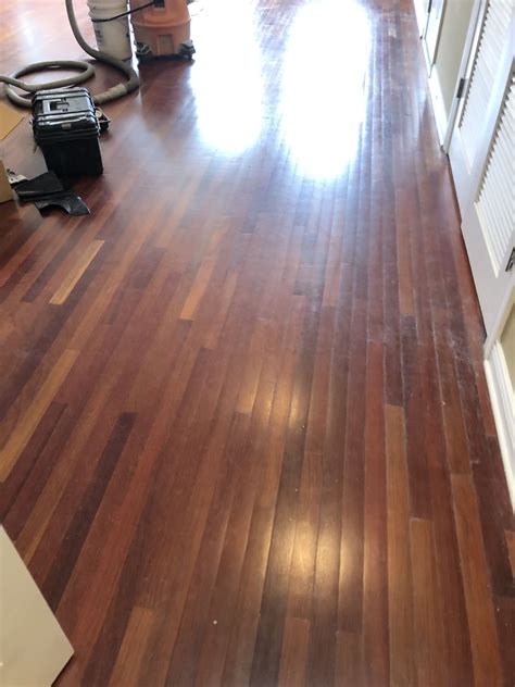 Staining Brazilian Cherry Floors - Chicago, FLOORecki LLC, Flooring ...