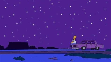 Homero Viendo Las Estrellas En Personajes Comic Imagenes Para