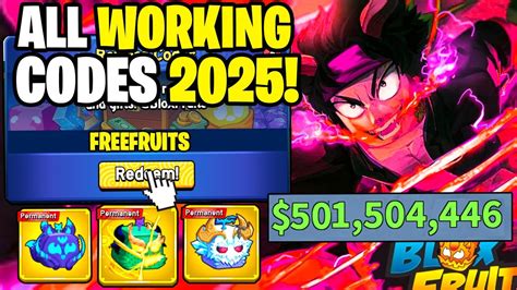 Codes Blox Fruits 2025 Janeiro - *NEW* ALL WORKING CODES FOR BLOX FRUITS IN 2025! ROBLOX BLOX FRUITS ...