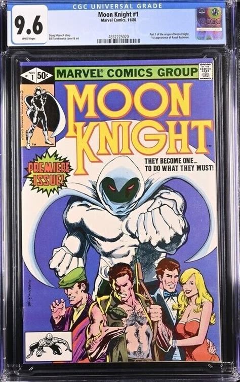 Moon Knight Cgc Origin Moon Knight St Raoul Bushman White Pages