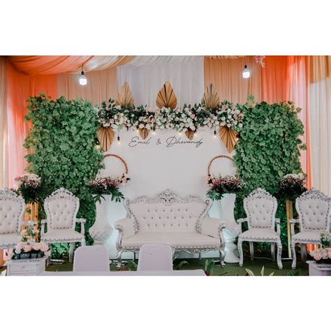 Jual Pelaminan Modern Pelaminan Minimalis Backdrop Pelaminan