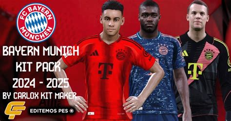 Bayern Munich Kit Pack Editemos Pes Kits Comunidad Global De