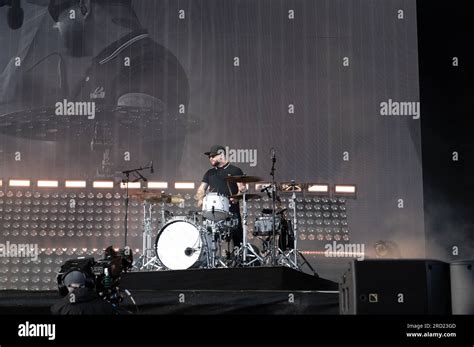 Ben Thatcher Of Royal Blood Performing At TRNSMT At The Glasgow Green