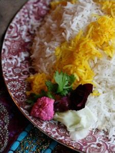 Persian Steamed White Rice Chelo Side Dish Kosher Recipe