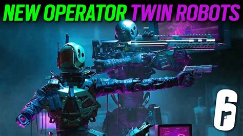 New Operator Twin Robots Twin Shells News Rainbow Six Siege