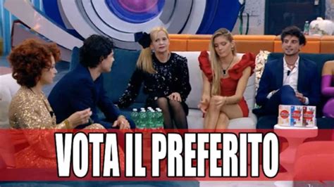 Grande Fratello Vota Il Tuo Preferito Dell Undicesima Settimana