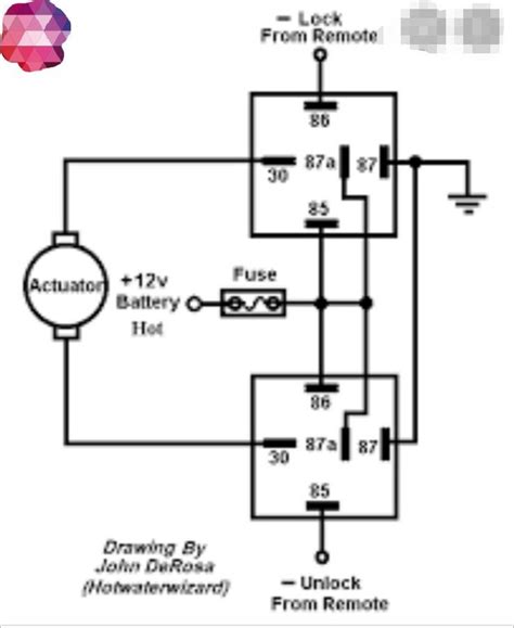 Lock /Unlock | Basic electrical wiring, Automotive repair, Electronics ...