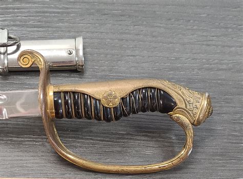 Wwii Japanese Army Officers Parade Sabre W Horn Grip
