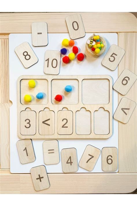 Martinacole Ah Ap Sayma Tahtas Montessori Tarz Matematik Tahtas