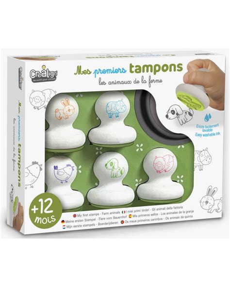 Mes Premiers Tampons Animaux De La Ferme