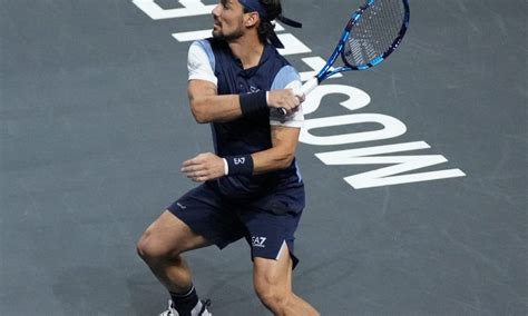 Fabio Fognini Saves Two Match Points To Beat Alexander Bublik In Metz