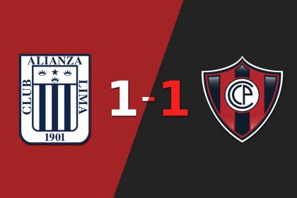 Alianza Lima A R Ussi Obtenir Le Match Nul Domicile Contre Cerro