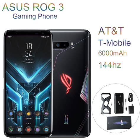 ASUS ROG Phone 3 Strix Edition Snapdragon 865 12GB 128GB Unlocked