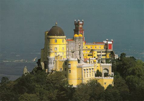 My Postcard And Stamp Week Portugal Pena Palace In Sintra