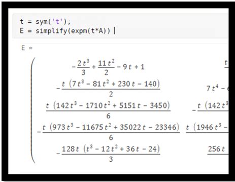 Symbolic Matrix Computation