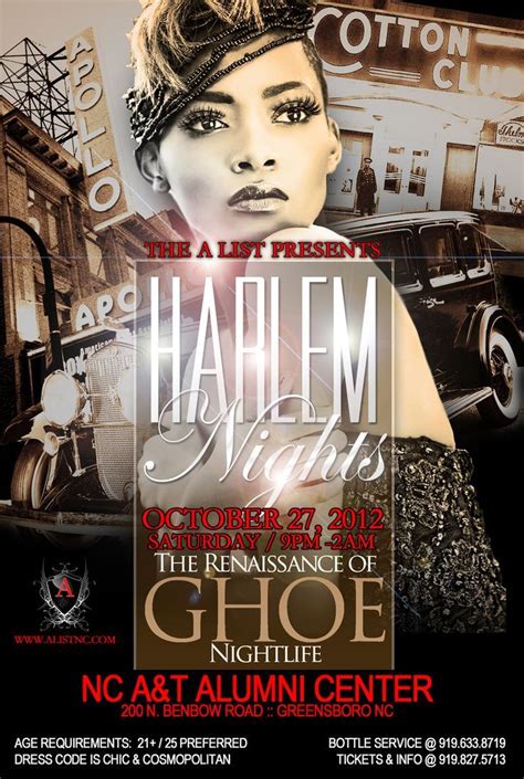 Harlem Nights Party Harlem Nights Theme Party Ideas Harlem Nights