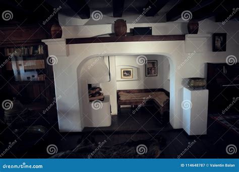 Interior of bran castle editorial photography. Image of interior ...