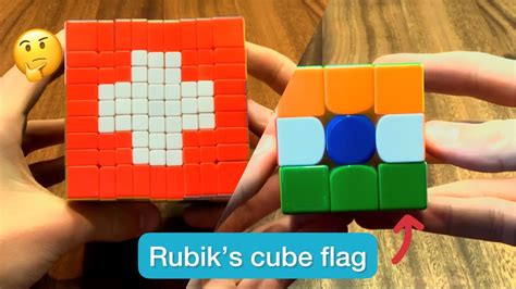 10 Countries Flags On A Rubiks Cube YouTube