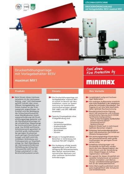 Maximat MX1 Minimax Mobile Services GmbH Co KG