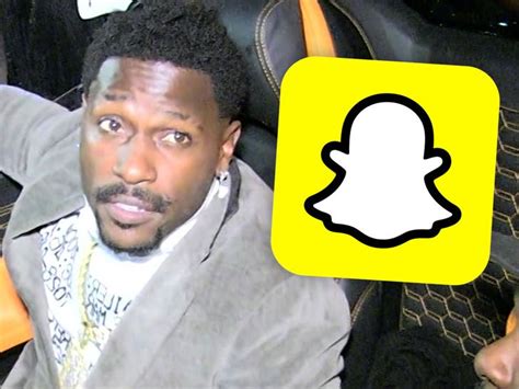 antonio brown claims his snapchat was hacked after posting explicit pic with ex