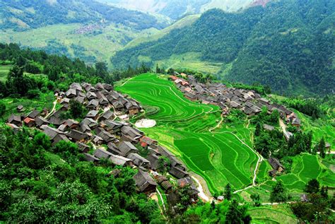 Sandu Ethnic Villages, Sandu City Pictures, Guizhou Sandu China, China ...