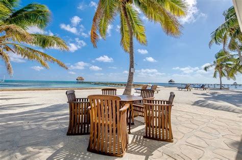 View From Outdoor Dining Area Vacation Rentals Ambergris Caye Belize