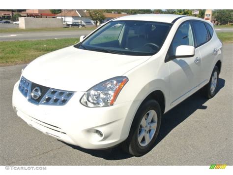 2013 Pearl White Nissan Rogue S AWD 86616059 Photo 3 GTCarLot