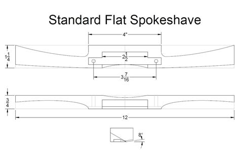 Plans for building a wooden spokeshave – Artofit