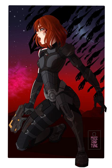 Commander Shepard Fan Art By Missfor7une On Deviantart