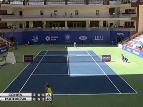 Baku Cohen Erreicht Erstes Wta Finale Video Dailymotion