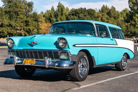 1956 Chevrolet Bel Air Nomad 3 Speed For Sale On Bat Auctions Closed On December 30 2020 Lot