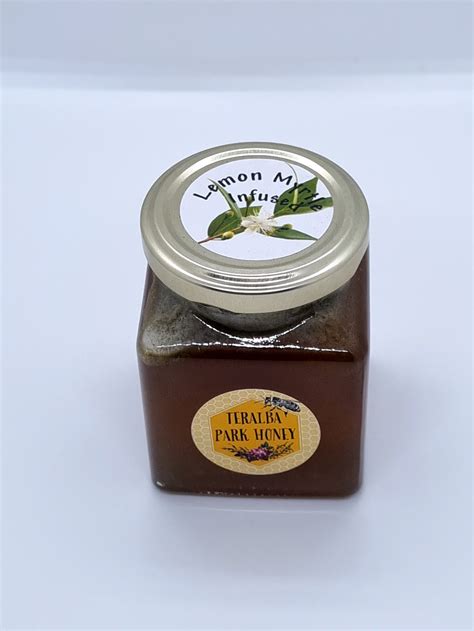 Lemon Myrtle Infused Honey 250g Teralba Park Honey