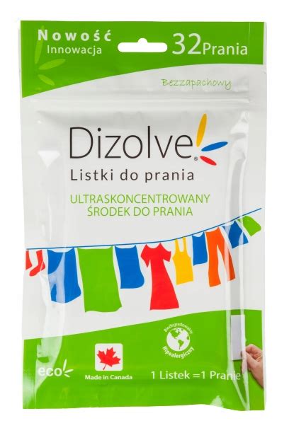 DIZOLVE LISTKI Do PRANIA EKO 32 Prania Bez Zapachu 13690310218 Allegro Pl