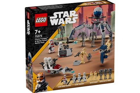 Lego 75372 Star Wars Clone Trooper And Battle Droid Battle Pack Unieke Bricks Passie Voor Lego®