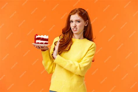 Premium Photo Disgusted And Displeased Picky Redhead Woman Look