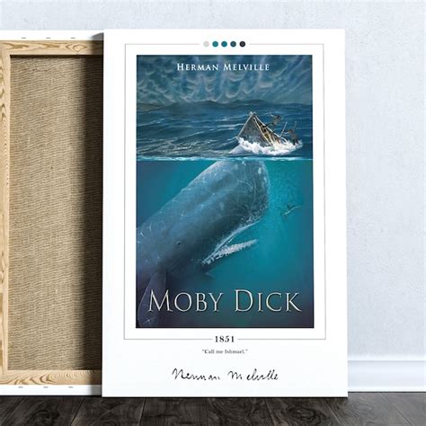 Moby Dick Etsy