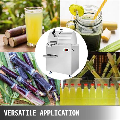 Sugar Cane Juicer Machine Automatic Sugarcane Juicer Stainless Steel