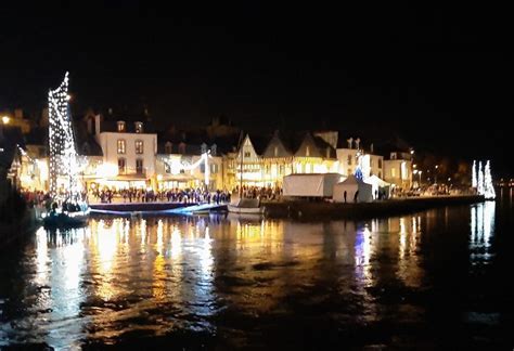 Arrivée du Père Noël à Saint Goustan Auray