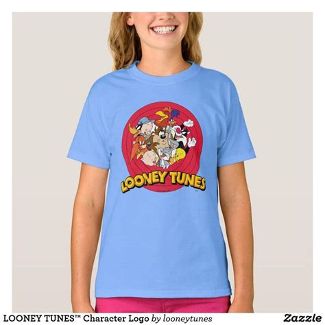 Looney Tunes™ Character Logo T Shirt Zazzle Tshirt Logo T Shirt Clothes For Women