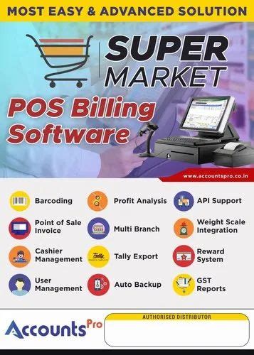 Accounts Pro Billing Software For Retail Shop At Rs Piece