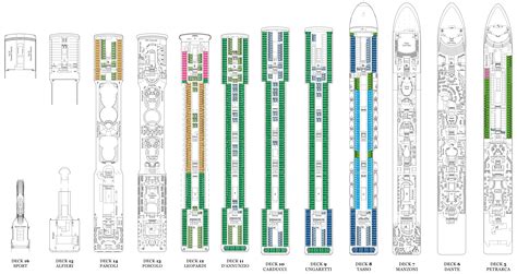 MSC Poesia Deck Plans | CruiseInd