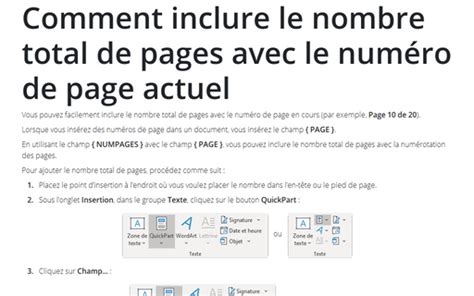 Comment masquer les numéros de page pour certaines pages dans le