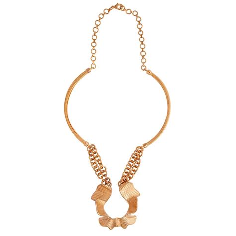 Buy Ethnic Andaz Norah Necklace Gold Online