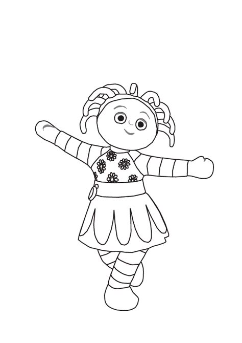 In The Night Garden Coloring Pages Coloring Kids - Coloring Kids