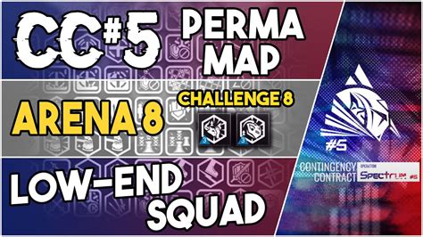 CC 5 Permanent Map Arena 8 Challenge 8 Low End Squad Arknights