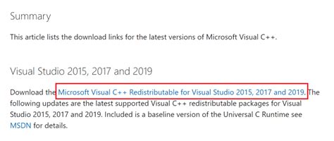 So Installieren Sie Microsoft Visual C Redistributable Neu