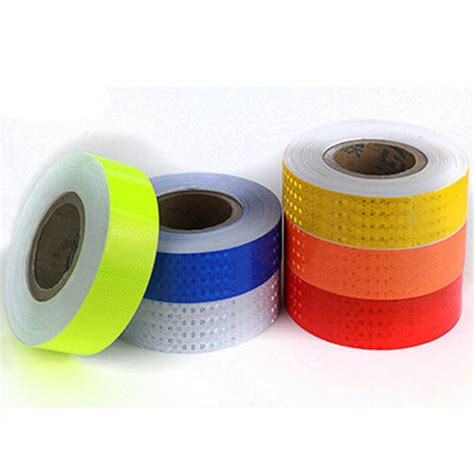 3m 10m 25m 38m Reflective Safety Warning Conspicuity Tape Sticker Roll Strip Ebay