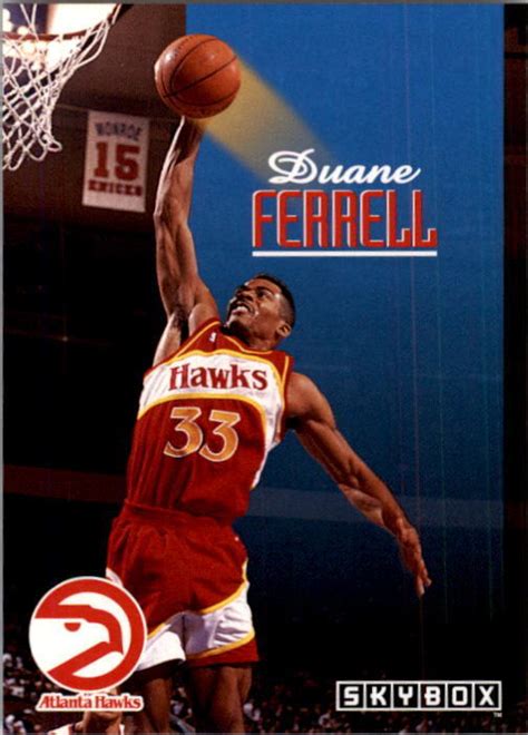 Skybox Atlanta Hawks Basketball Card Duane Ferrell Ebay