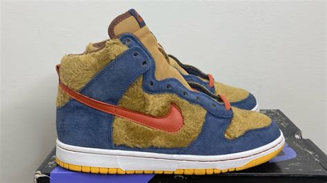 Nike Sb Dunk High Papa Bear Review Youtube